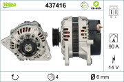 437416 Alternátor VALEO RE-GEN REMANUFACTURED VALEO