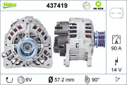 437419 Alternátor VALEO RE-GEN REMANUFACTURED VALEO