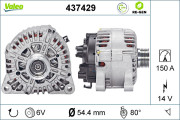 437429 Alternátor VALEO RE-GEN REMANUFACTURED VALEO