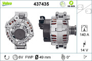 437435 Alternátor VALEO RE-GEN REMANUFACTURED VALEO