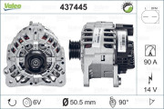 437445 generátor VALEO RE-GEN REMANUFACTURED VALEO