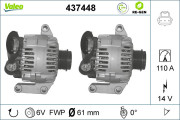 437448 Alternátor VALEO RE-GEN REMANUFACTURED VALEO