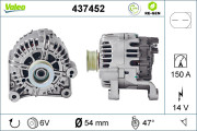 437452 Alternátor VALEO RE-GEN REMANUFACTURED VALEO