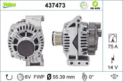 437473 Alternátor VALEO RE-GEN REMANUFACTURED VALEO