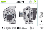 437474 Alternátor VALEO RE-GEN REMANUFACTURED VALEO