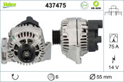 437475 Alternátor VALEO RE-GEN REMANUFACTURED VALEO