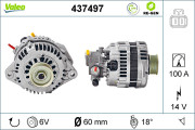 437497 Alternátor VALEO RE-GEN REMANUFACTURED VALEO