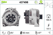 437498 Alternátor VALEO RE-GEN REMANUFACTURED VALEO