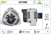 437499 Alternátor VALEO RE-GEN REMANUFACTURED VALEO