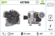 437500 Alternátor VALEO RE-GEN REMANUFACTURED VALEO