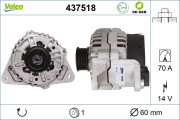 437518 Alternátor VALEO RE-GEN REMANUFACTURED VALEO