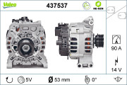 437537 Alternátor VALEO RE-GEN REMANUFACTURED VALEO