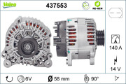 437553 Alternátor VALEO RE-GEN REMANUFACTURED VALEO