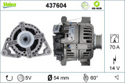 437604 Alternátor VALEO RE-GEN REMANUFACTURED VALEO