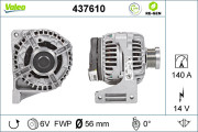 437610 Alternátor VALEO RE-GEN REMANUFACTURED VALEO