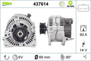 437614 Alternátor VALEO RE-GEN REMANUFACTURED VALEO