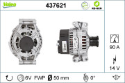 437621 Alternátor VALEO RE-GEN REMANUFACTURED VALEO