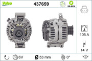 437659 Alternátor VALEO RE-GEN REMANUFACTURED VALEO