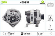 439252 Alternátor VALEO ORIGINS NEW VALEO