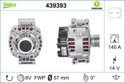 439393 Alternátor VALEO ORIGINS NEW VALEO