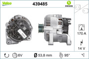 439485 Alternátor VALEO ORIGINS NEW VALEO