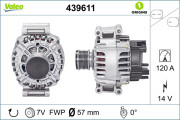 439611 Alternátor VALEO ORIGINS NEW VALEO