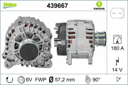 439667 Alternátor VALEO ORIGINS NEW VALEO