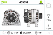 439691 Alternátor VALEO ORIGINS NEW VALEO