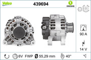 439694 Alternátor VALEO ORIGINS NEW VALEO