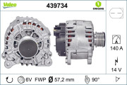 439734 Alternátor VALEO ORIGINS NEW VALEO