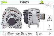 439853 Alternátor VALEO ORIGINS NEW VALEO