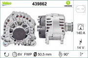 439862 Alternátor VALEO ORIGINS NEW VALEO