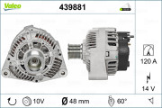 439881 generátor VALEO ORIGINS NEW VALEO