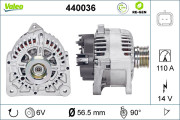 440036 Alternátor VALEO RE-GEN REMANUFACTURED VALEO