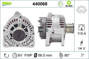 440068 Alternátor VALEO RE-GEN REMANUFACTURED VALEO