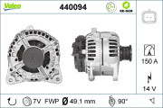 440094 Alternátor VALEO RE-GEN REMANUFACTURED VALEO