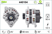 440104 generátor VALEO RE-GEN REMANUFACTURED VALEO