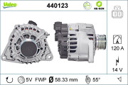 440123 Alternátor VALEO RE-GEN REMANUFACTURED VALEO