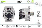 440174 Alternátor VALEO RE-GEN REMANUFACTURED VALEO