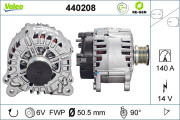 440208 Alternátor VALEO RE-GEN REMANUFACTURED VALEO