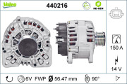 440216 Alternátor VALEO RE-GEN REMANUFACTURED VALEO