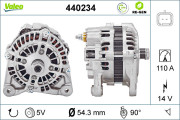 440234 Alternátor VALEO RE-GEN REMANUFACTURED VALEO