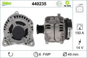 440235 Alternátor VALEO RE-GEN REMANUFACTURED VALEO