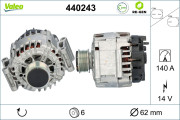 440243 Alternátor VALEO RE-GEN REMANUFACTURED VALEO