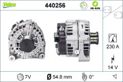 440256 Alternátor VALEO RE-GEN REMANUFACTURED VALEO