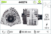 440274 generátor VALEO RE-GEN REMANUFACTURED VALEO