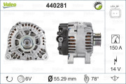 440281 Alternátor VALEO RE-GEN REMANUFACTURED VALEO