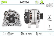 440284 Alternátor VALEO RE-GEN REMANUFACTURED VALEO