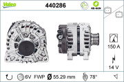 440286 Alternátor VALEO RE-GEN REMANUFACTURED VALEO