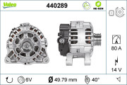 440289 Alternátor VALEO RE-GEN REMANUFACTURED VALEO